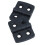 100 Pezzi Cerniere Rinforzate in Plastica Nera da 40 mm x 30 mm 4