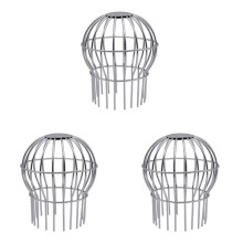 3X Scarico Tetto Esterno Antibloccante Tappo Di Linea Copertura Tonda Un Rete Drenaggio Linea Un Pavimento Filtro Di Protezione Dalla Grondaia per