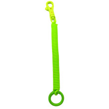 Chaveiro com mola espiral, chaveiro elástico com comprimento ajustável para transporte leve, cordão anti-perda para chaves ou celular, seguro e