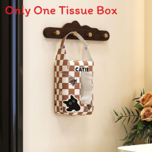 (Style F)Cartoon Puppy Tissue Box With Pu Construction For Vehicle And Living Room Decor