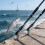 Support canne à pêche en métal double usage facile au sol support manuel parfait pêcheur 10