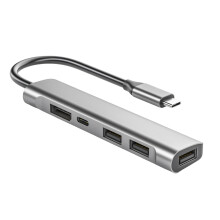 USB-C-zu-HDTV-Adapter, 5-Port-Erweiterungsdock mit HDTV USB3.0