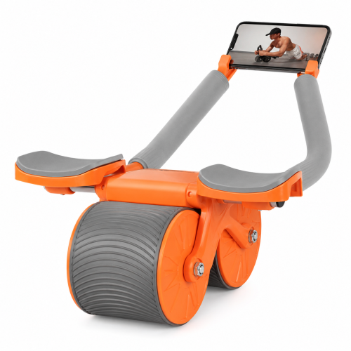 Ab Roller with Elbow Support & Phone Holder 2 in 1 1