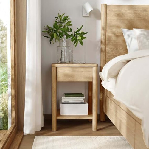 IKEA TONSTAD Bedside Table-Oak Veneer