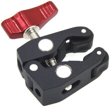 Multi-Function for for Clamp Metal Double for Arm Tripod Screw Locking Knob for Video Monitor LED Light
