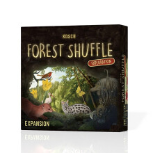 (Style C)Forest Shuffle Card Game With Creative Learning Features For Children And Teens