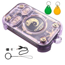 Chameleon V3.0 RFID Chip Reader Card Emulator NFC Reader Writer ID IC 125K 13.56M Tag Copyer+2XUID Keychain