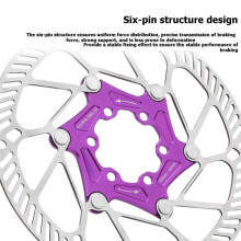 Bicycle Brake Disc MTB Bike Disc 140MM Bike Disc Brake Rotor Heat Dissipation Bicycle Floating Rotor for Road MTB A