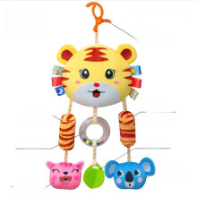 (Style12)Baby Plush Rattle Toy With Hanging Clip For Car Seat And Nursery Comfort