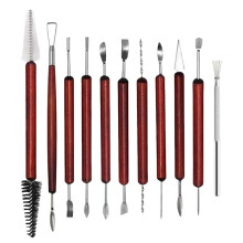 11-Piece Clay Sculpting Tools Set Perfect for Polymer Air Dry Modeling Clay Beginners & Professionals Ideal for DIY