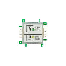 ALLNET Brick?R?knowledge Dual GPIO-Monitoring LED 3mm - mit Masse