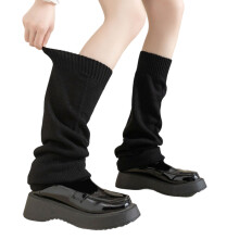 Warme, weiche Slouch-Scrunch-Socken für Damen, weiche,-Schwarz