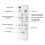 Ventilateur de Plafond avec Éclairage LED 40 W, Intensité Variable, 3 Vitesses et 3 Couleurs, Télécommande Incluse. 6