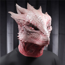 Coole Monster-Drachen-Maske aus Latex