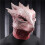 Cool monster draken latex masker 1