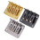 3 String Guitar  String Bridge Bridge Pull String Hard Tail Guitar Bridge Tail 3 String Guitar Replacement Silver 9