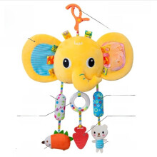 (Style9)Baby Plush Rattle Toy With Hanging Clip For Car Seat And Nursery Comfort