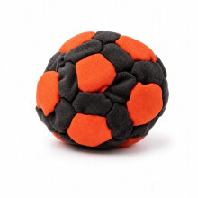 (Black Orange)Kinder Plüsch Fußball für Training und Spiel mit weichem Material tragbares Design