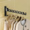 (Gray)Aluminum Wall Mount Retractable Clothes Hanger With Foldable For Tools Home 5