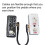 Guitar Patch Cable Effect Pedal Patch Cords 1/4-Inch Right Angle Low Profile Pancake Design for Effect Pedals 3 Pack 9