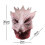Cool monster draken latex masker 4