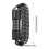 (Black) Motorcycle Helmet Lock - Durable Password Security 5