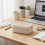 (Beige 800ML) Microwave Safe Lunch Box for Office & School 3