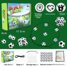 Magnetic Soccer Toy With Plastic Construction And Cognitive Skills Development