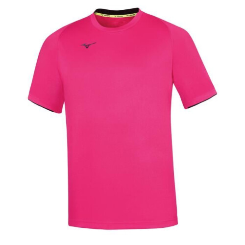 Mizuno T-shirt junior Mizuno Core SS - rosa fluo/blu marino - 6 anni