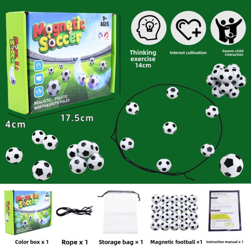 Magnetic Soccer Toy With Plastic Construction And Cognitive Skills Development 1