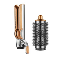 Round Brush & Airflow Attachment for Airwrap Styler HS01 HS05 HS08 for Smooth Hair Style and Hair Curling B