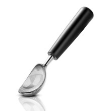 Ice Cream Scoop Stainless Steel, Ice Cream Scooper Professional Large Ice Cream Scoops with Non-Slip Rubber Handle