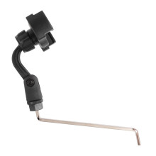 Portable Saxophone Phone Stand with Music Clip for Alto Sax Trumpet Mobile Phone Holder Clamp Guitar Parts Short