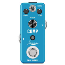 Rowin LEF-333 Guitar Compressor Pedal - Classic Analog Comp Effect for Electric Guitar