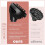 Wave Curl Diffuser Black and Large Round Brush Attachment for  Airwrap to Enhance Curl Definition Control Wavy 4