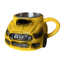 Car Shaped Coffee Mug Interesting Coffee Cup Funny Tea Cup Novelty Drinkware Handcrafted Coffee Cup for Men Car Lovers B