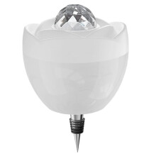 Wireless Bottle Lamp, LED Bottle Light with Projection Function, Wine Bottle Lamp with 3 Color Temperature & RGB Light