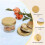 24 Packs Jar Lids Regular Mouth Leak Proof Secure Storage Solid Caps (Gold) 5