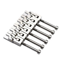 1 Set Electric Guitar Bridge Saddle Electric Guitar Bridge Guitar Bridge Steel Saddle FR for Vibrato System Bridge