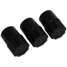 Alto Saxophone ABS Black Plug, Dust and Dirt Proof, Prevent Saxophone Neck Bending