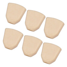 6PCS Tuning Peg Caps Polished Tuner Key with Screws Washer Parts for Acoustic and Electric Guitars,Tuner Cap B