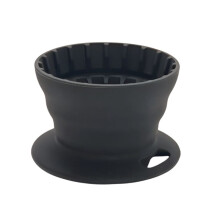 Silicon Vikbar Filterkopp Bärbar Kaffefilterkopp Kaka Kaffefilter D