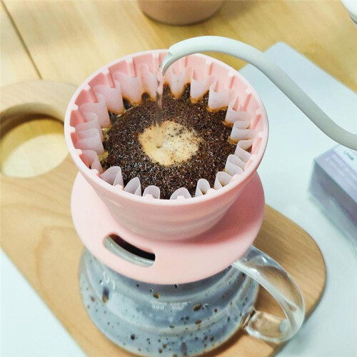 Silicone Foldable Filter Cup Portable Coffee Filter Cup Cake Coffee Filter D 1