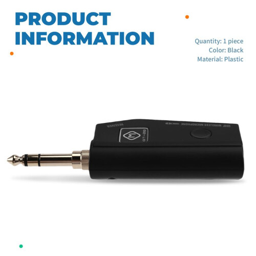 Portable Wireless Microphone Receiver Soundhole Pickup Dynamic 6.5 to 3.5 Thread Adapter GT28 1