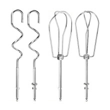4Pcs Hand Mixer Attachments for , Stainless Steel Hand Mixer Beaters Mixer Attachments, Hand Mixer Beaters