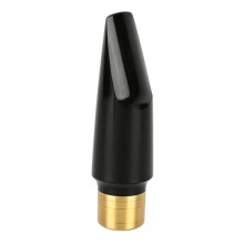 Professional Saxophone Mouthpiece Black Gold Metal Sax Mouth Piece for Jazz Music Instruments Accessories A