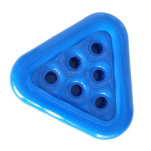 Strandfester Dryckekylare Dryckeshållare Ice Pad Coaster Container Plast Uppblåsbar Flytande Ishink Dryckeshållare