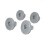 Suitable for AEG,  Dishwashers Drawer Bottom Rollers Pull-Out Rollers 40mm 3