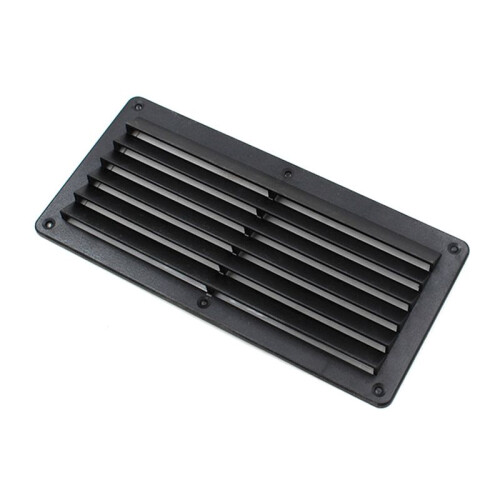 Caravan Vent Marine Vent Easy Installation Efficient Ventilation 5 Slot Square Design ABS Plastic Long-Lasting