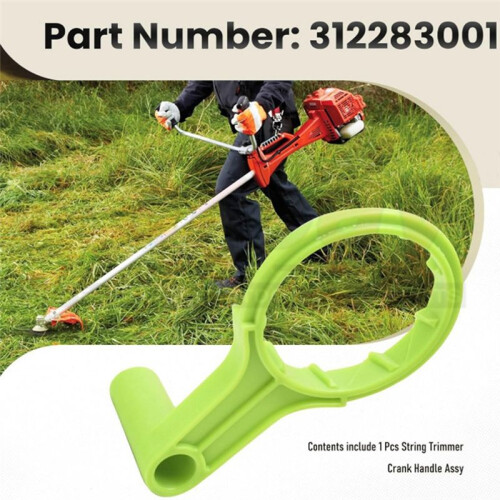 4pcs 312283001 String Trimmer Handle/Crank Handle Assy for  Homelite Troy-Bilt Echo RY251PH RY252CS RY253SS RY4CSS 2